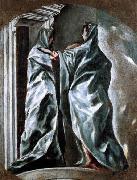 El Greco The Visitation painting